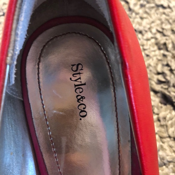 Style & Co. Red Heels - Picture 5 of 7